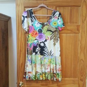 Jams World Tropical Travel Print dress/tunic